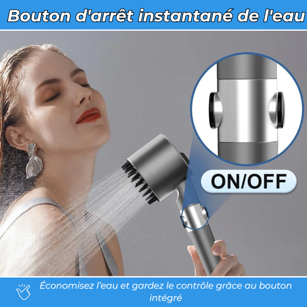 HydroPulse — Technologie multi-jets haute pression.