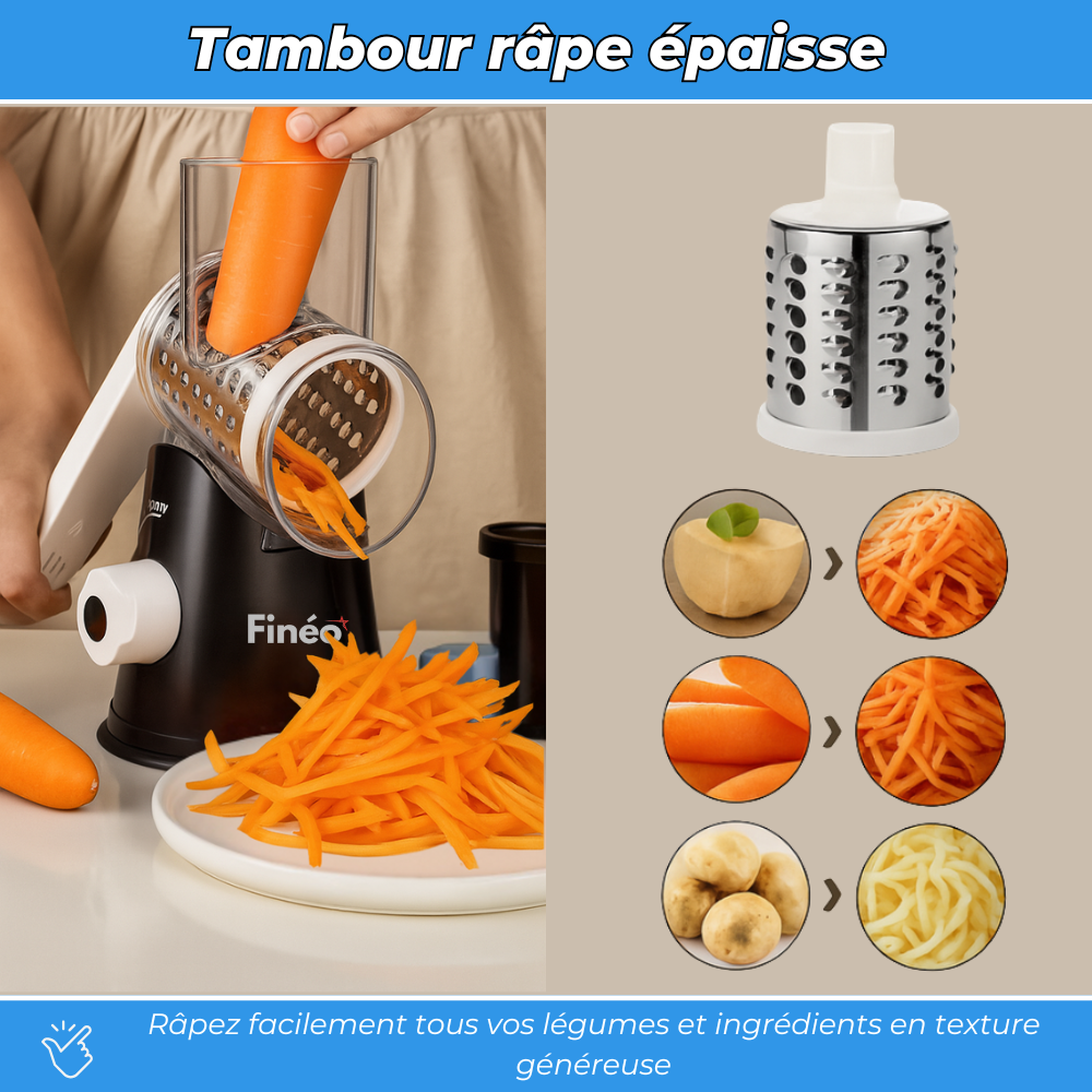 Mandoline multifonction - Coupe Légumes 6 en 1