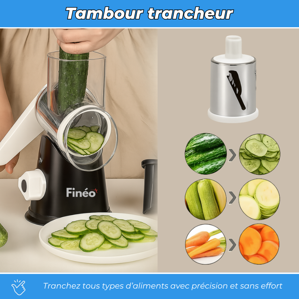 Mandoline multifonction - Coupe Légumes 6 en 1