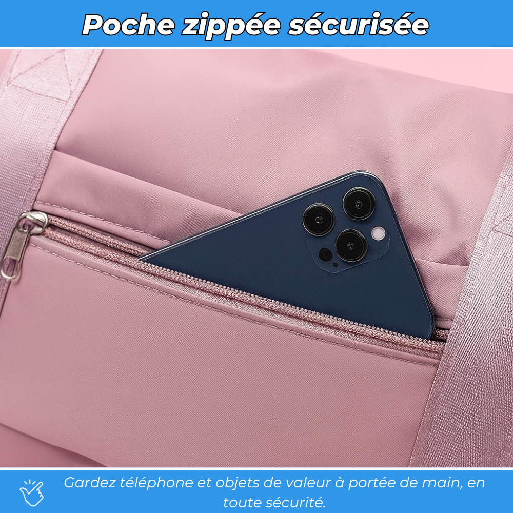 Sac de voyage pliable extensible