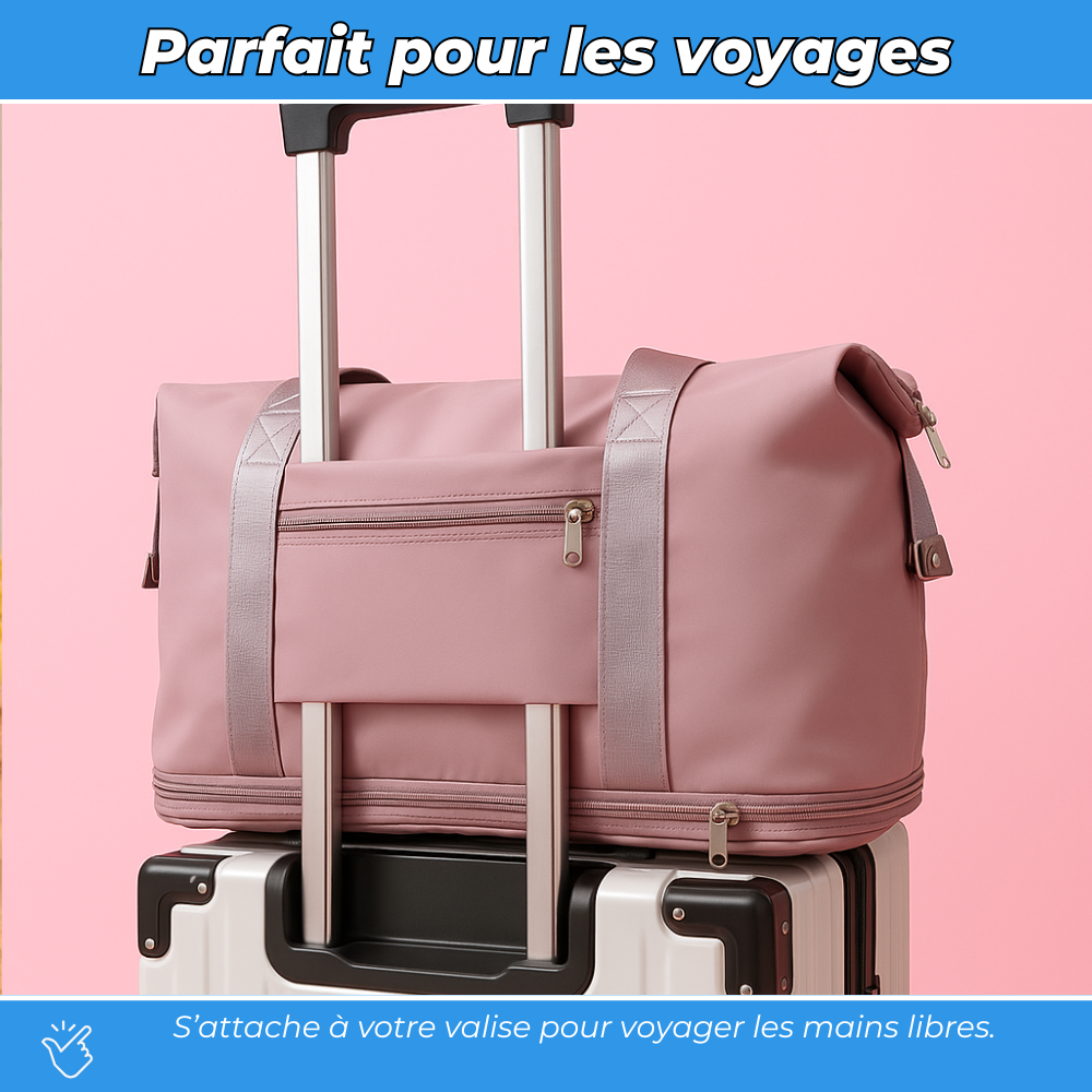 Sac de voyage pliable extensible