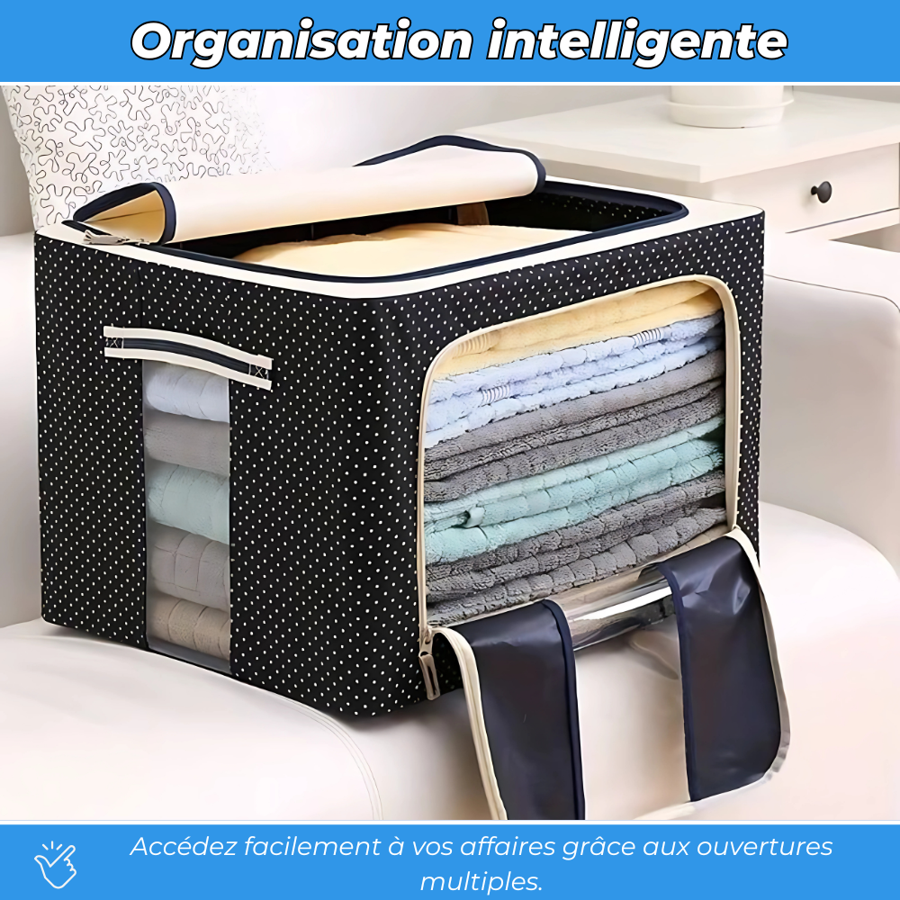 FlexiBox - Rangement Grande Capacité en tissu renforcé