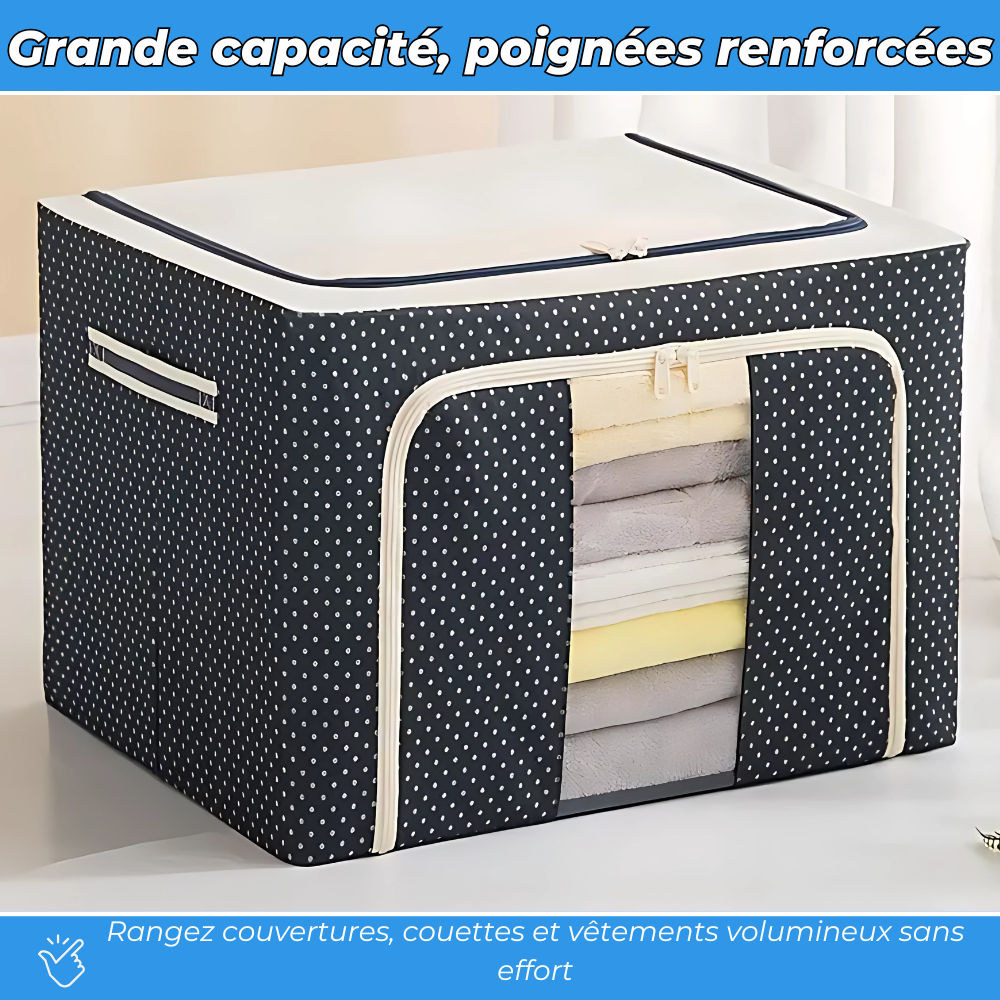 FlexiBox - Rangement Grande Capacité en tissu renforcé