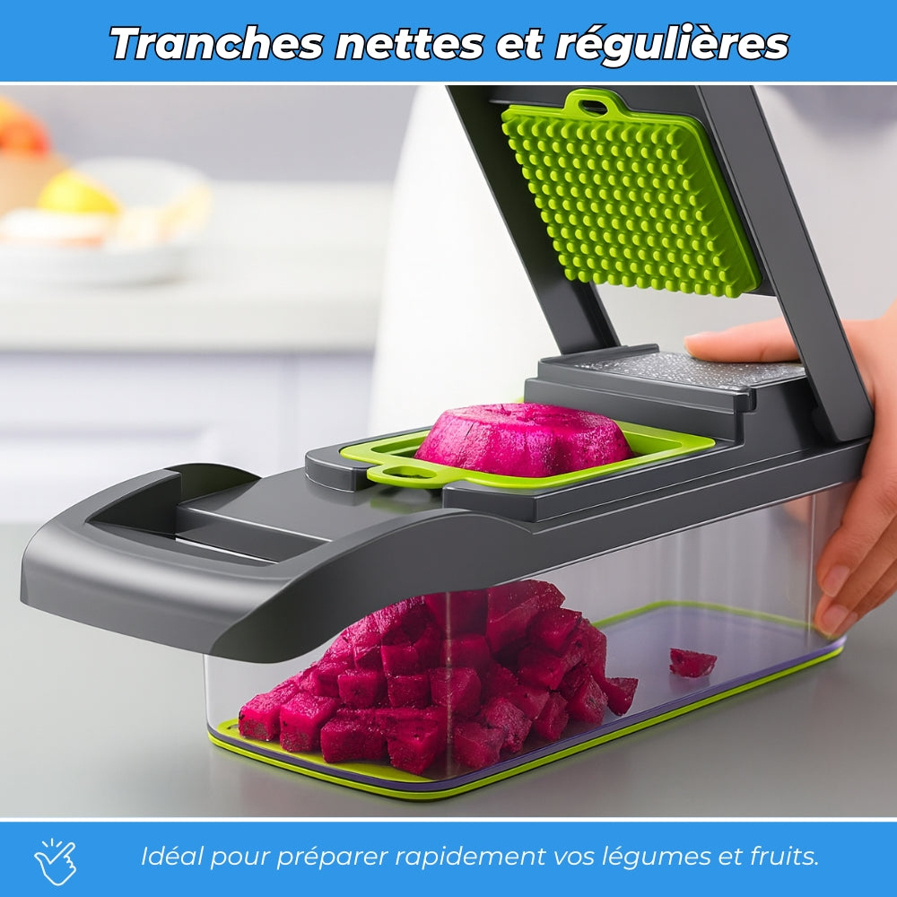 Hachoir professionnel - Coupe légumes 16 en 1