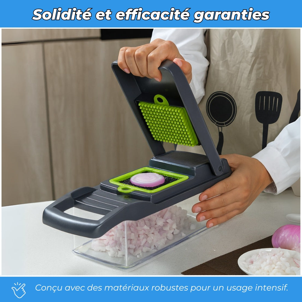Hachoir professionnel - Coupe légumes 16 en 1