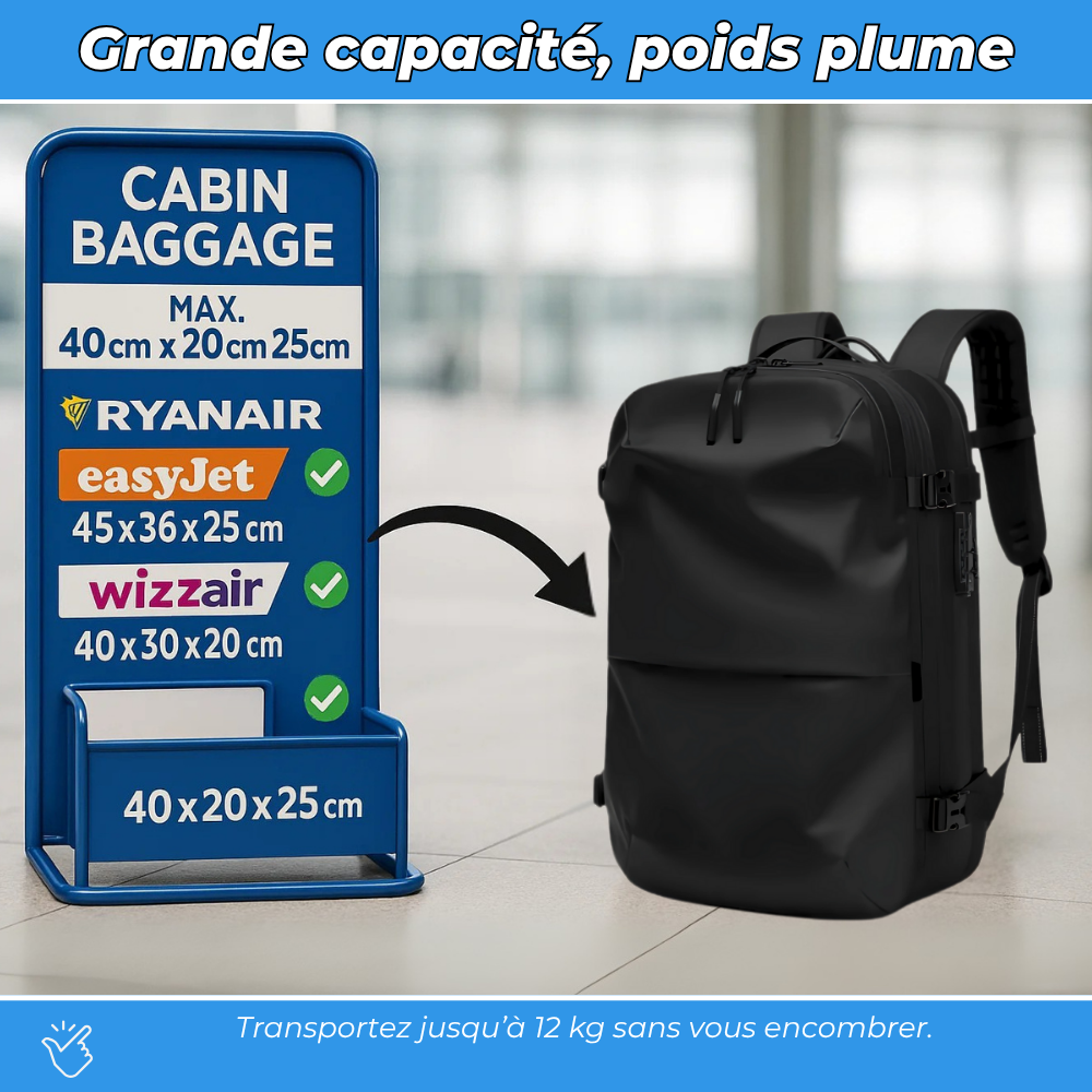 Airbag - Sac de voyage sous vide