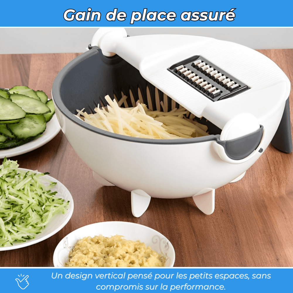 Mandoline Pro - Coupe légumes 9 en 1
