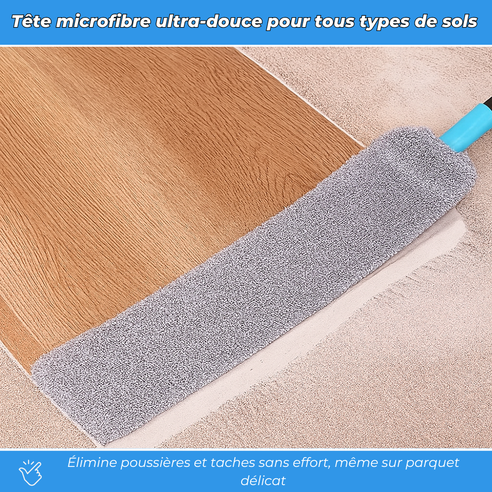 FlexiClean Pro - Brosse rétractable en microfibre
