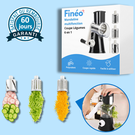 Mandoline multifonction - Coupe Légumes 6 en 1