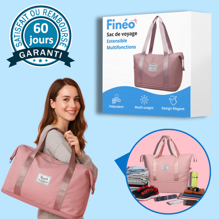 Sac de voyage pliable extensible